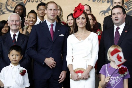 The Duke and Duchess of Cambridge during their visit to Canada. (Reuters)