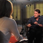 Charlie Sheen during an interview with the ABC News where he said that he wanted to visit Haiti. (Image: Reauters)