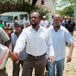 Wyclef Jean during his election campaign. (Getty Image)